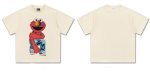 画像6: Unisex Stylish denim pants with Sesame Street Print T-shirt　 男女兼用 ユニセックスおしゃれデニムパンツセサミストリートプリント半袖Tシャツ (6)
