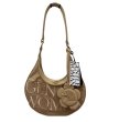 画像5: gentlewoman suede letter half moon shoulder tote underarm bag　gentlewomanスエードレターハーフムーンショルダートートアンダーアームバッグ (5)