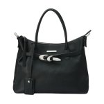 画像1: 25 Y2K BK Belt tote shoulder bag  BK ベルト トートショルダーバッグ (1)