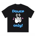 画像2: Unisex PAWCEE crying with joy Print T-shirt　 男女兼用 ユニセックスクライングプリント半袖Tシャツ (2)