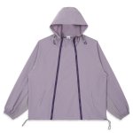 画像11: Double zipper outdoor breathable loose fit sun protection sports suit set up ダブルジップサンプロテクト長袖フーディ＆ショートパンツセットアップスーツ (11)