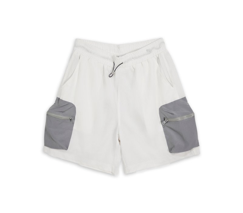 画像15: Double zipper outdoor breathable loose fit sun protection sports suit set up ダブルジップサンプロテクト長袖フーディ＆ショートパンツセットアップスーツ (15)