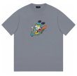 画像1: Unisex Mickey Mouse & Scooter Print Vintage Style T-Shirt　 男女兼用 ユニセックスミッキーマウス＆スクータープリントヴィンテージスタイルTシャツ半袖Tシャツ (1)