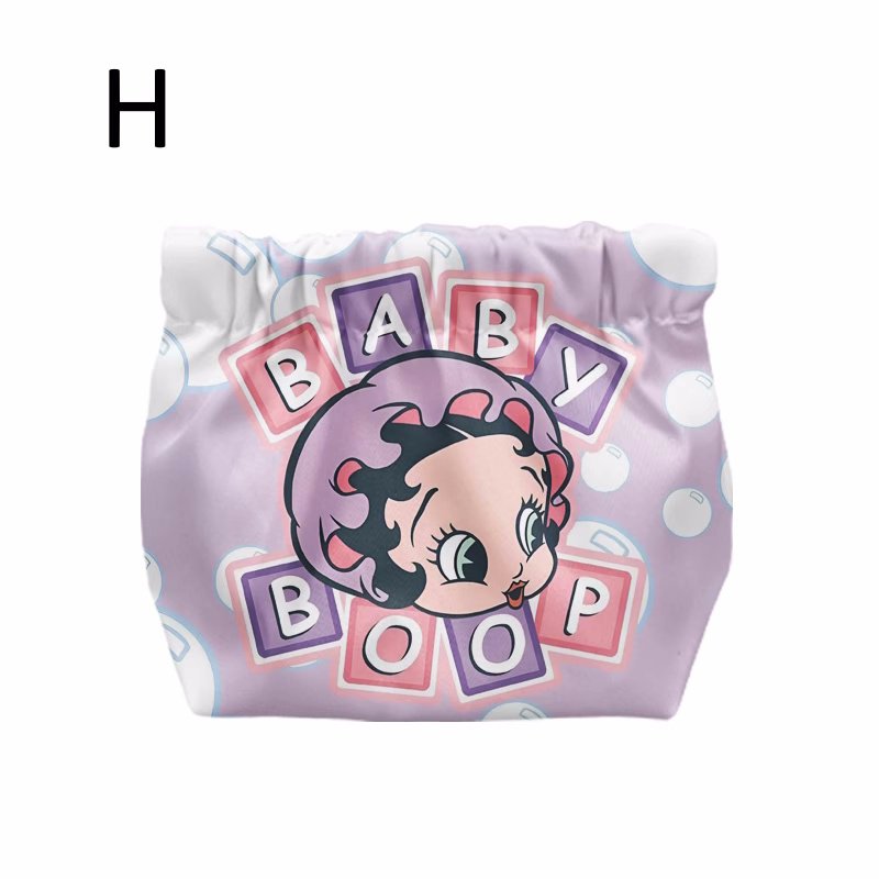 画像8: Betty Boop Makeup Pouch Portable Coin Purse bag　ベティ・ブープメイクアップポーチ携帯用小銭入れバッグ (8)