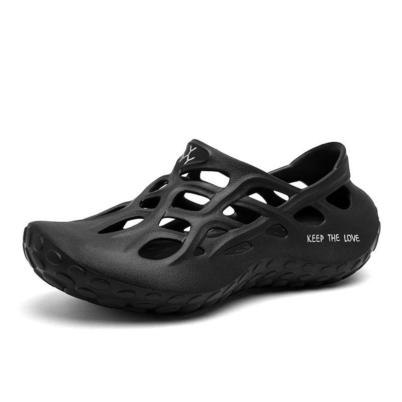 画像2:  Unisex Soft sole hole shoes Beach Outdoorlight weight sandal slippers　ユニセックス 男女兼用ソフトソールホールシューズ ビーチアウトドアライトウェイト カジュアル軽量シューズサンダルスリッパ (2)