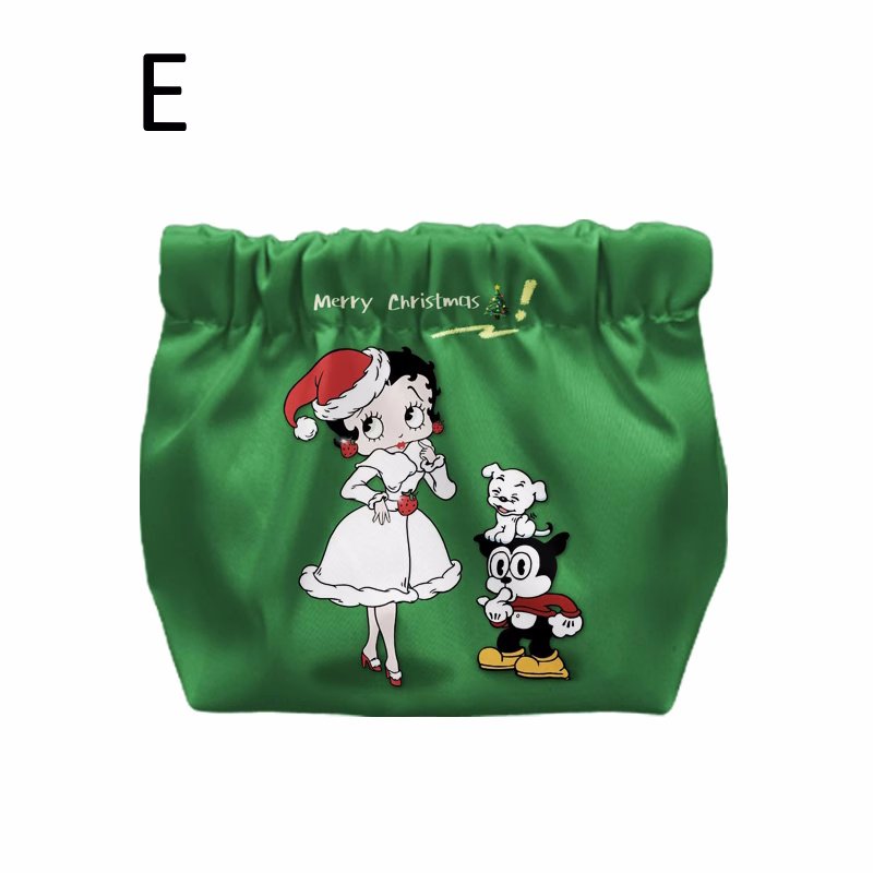 画像5: Betty Boop Makeup Pouch Portable Coin Purse bag　ベティ・ブープメイクアップポーチ携帯用小銭入れバッグ (5)