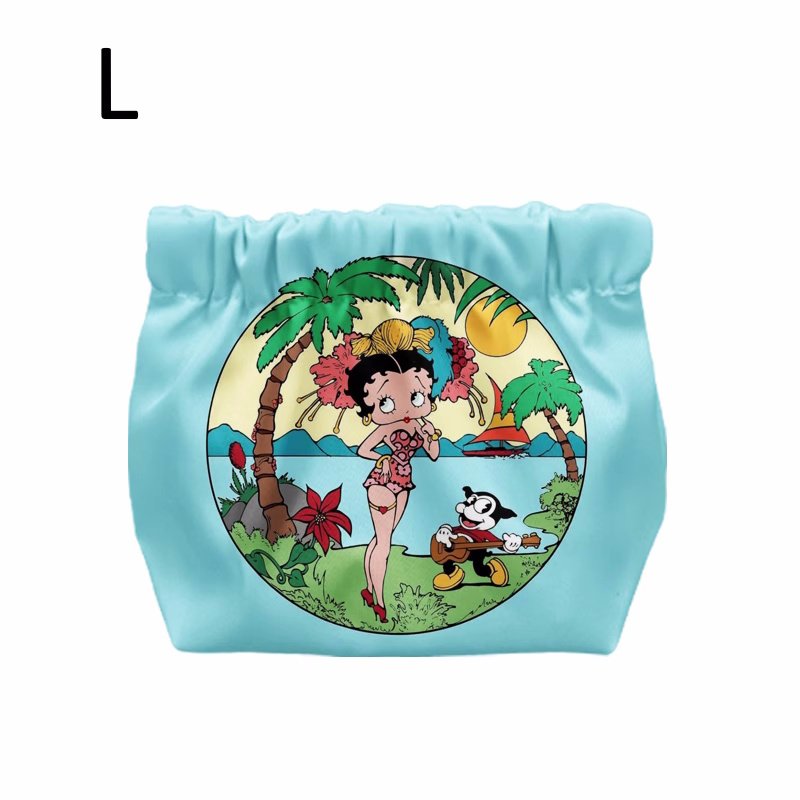 画像12: Betty Boop Makeup Pouch Portable Coin Purse bag　ベティ・ブープメイクアップポーチ携帯用小銭入れバッグ (12)