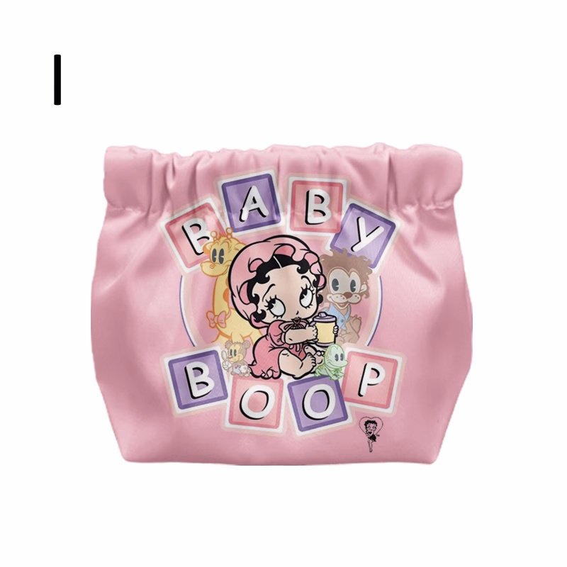 画像9: Betty Boop Makeup Pouch Portable Coin Purse bag　ベティ・ブープメイクアップポーチ携帯用小銭入れバッグ (9)