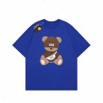 画像8: Striped Bear Street Print T-shirt 　 男女兼用 ユニセックスストライプベアストリートプリント半袖Tシャツ (8)