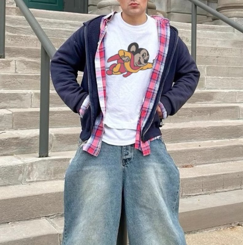 画像2: Unisex superman mickey mouse Vintage Style print T-shirt　 男女兼用 ユニセックススーパーマンミッキーマウスヴィンテージスタイルプリント半袖Tシャツ (2)