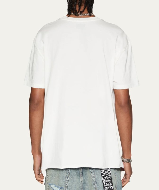 画像4: Unisex Saint Vintage Vintage Style Flaming Three-Eyed Mickey Mouse print T-shirt　 男女兼用 ユニセックスヴィンテージスタイル炎の3つ目ミッキーマウスプリント半袖Tシャツ (4)