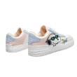 画像2: Snoopy graffiti lace-up sneakers Shoes ユニセックス 男女兼用 スヌーピー ペイント レースアップスニーカー (2)