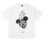 画像1: Unisex Saint Vintage Vintage Style KAWS x Mickey Mouse print T-shirt　 男女兼用 ユニセックスヴィンテージスタイルカウズ×ミッキーマウスプリント半袖Tシャツ (1)