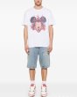 画像3: Unisex Saint Vintage Vintage Style Flaming Three-Eyed Mickey Mouse print T-shirt　 男女兼用 ユニセックスヴィンテージスタイル炎の3つ目ミッキーマウスプリント半袖Tシャツ (3)