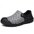 画像1:  Unisex Two-tone soft sole garden beach hole shoes sandal slippers　ユニセックス 男女兼用バイカラーソフトソールガーデンビーチホールカジュアル軽量シューズサンダルスリッパ (1)