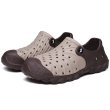 画像7:  Unisex Two-tone soft sole garden beach hole shoes sandal slippers　ユニセックス 男女兼用バイカラーソフトソールガーデンビーチホールカジュアル軽量シューズサンダルスリッパ (7)