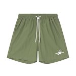 画像1: Unisex American style colorful dopamine embroidered short pants　 ユニセックス 男女兼用アメリカンスタイルカラフルドーパミン刺繍入りハーフショートパンツ (1)