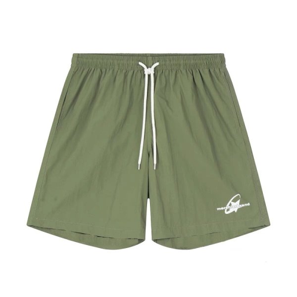 画像1: Unisex American style colorful dopamine embroidered short pants　 ユニセックス 男女兼用アメリカンスタイルカラフルドーパミン刺繍入りハーフショートパンツ (1)