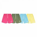 画像6: Unisex American style colorful dopamine embroidered short pants　 ユニセックス 男女兼用アメリカンスタイルカラフルドーパミン刺繍入りハーフショートパンツ (6)