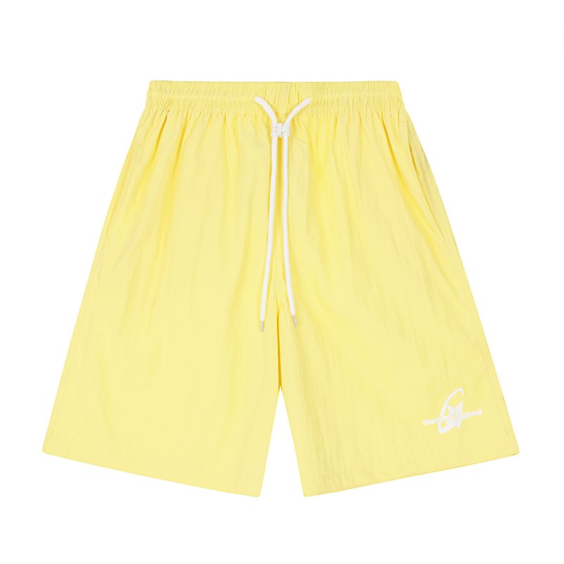 画像2: Unisex American style colorful dopamine embroidered short pants　 ユニセックス 男女兼用アメリカンスタイルカラフルドーパミン刺繍入りハーフショートパンツ (2)