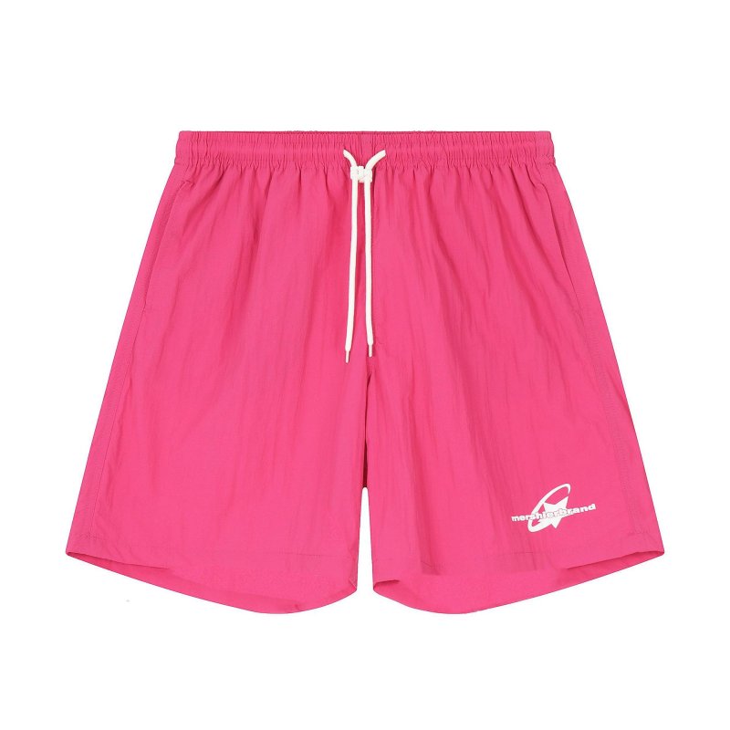 画像4: Unisex American style colorful dopamine embroidered short pants　 ユニセックス 男女兼用アメリカンスタイルカラフルドーパミン刺繍入りハーフショートパンツ (4)