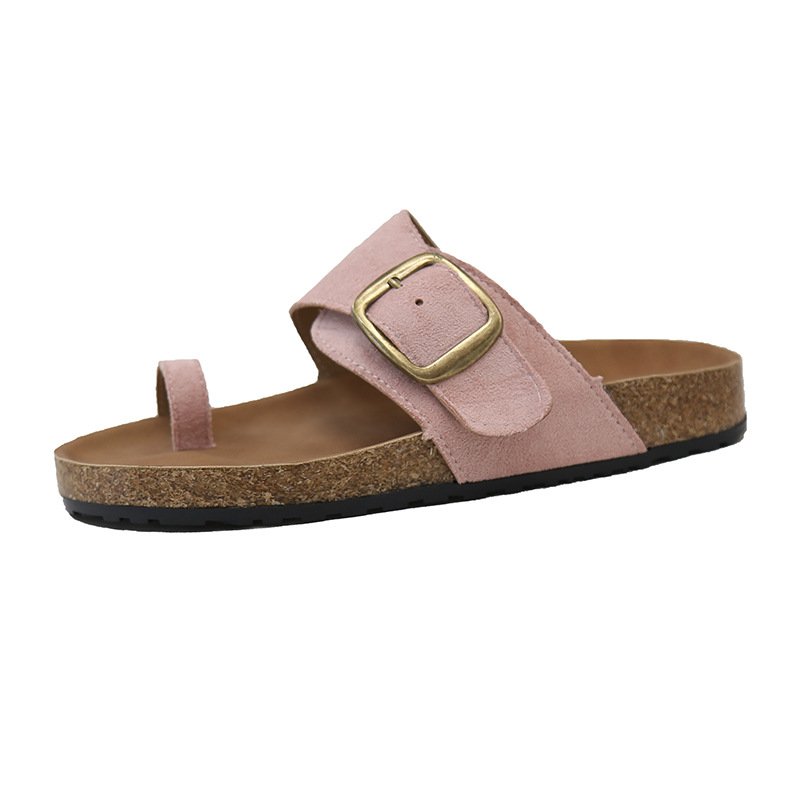 画像5: Flat Leather Iconic Sandal Slippers 　レザーアイコニックフラットサンダルスリッパ (5)