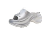 画像2: Star studs thick sole wedge Sandal Slippers 　スタースタッズ厚底ウェッジサンダルスリッパ (2)