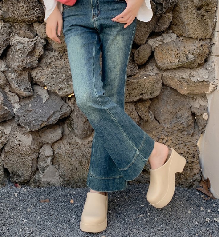 画像7: EVA Baotou Closed Toe Heel Mule Sandals Slippers 　EVAクローズドトゥヒールミュールパオトウサンダルスリッパ (7)