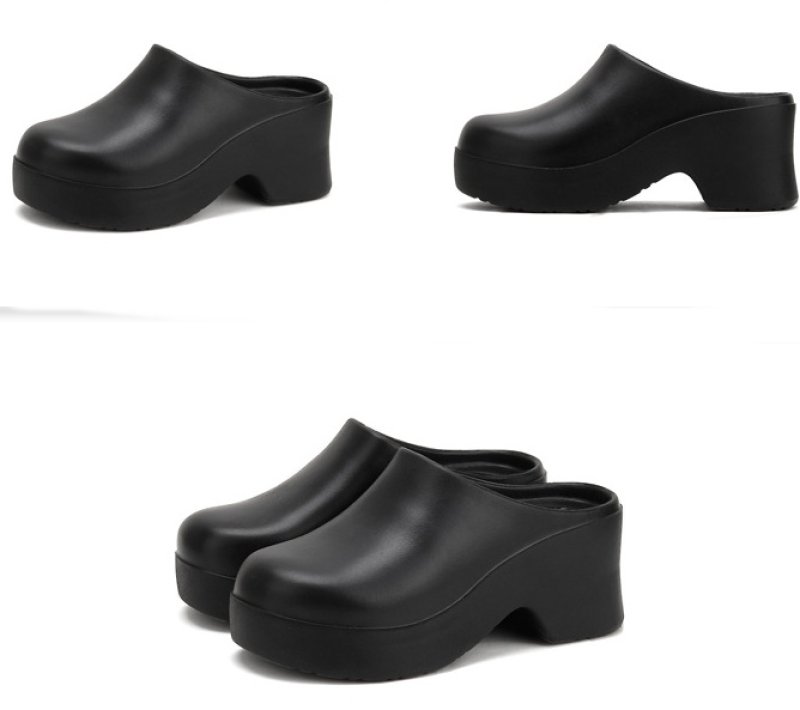 画像5: EVA Baotou Closed Toe Heel Mule Sandals Slippers 　EVAクローズドトゥヒールミュールパオトウサンダルスリッパ (5)