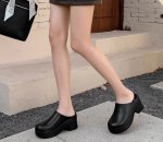 画像8: EVA Baotou Closed Toe Heel Mule Sandals Slippers 　EVAクローズドトゥヒールミュールパオトウサンダルスリッパ (8)