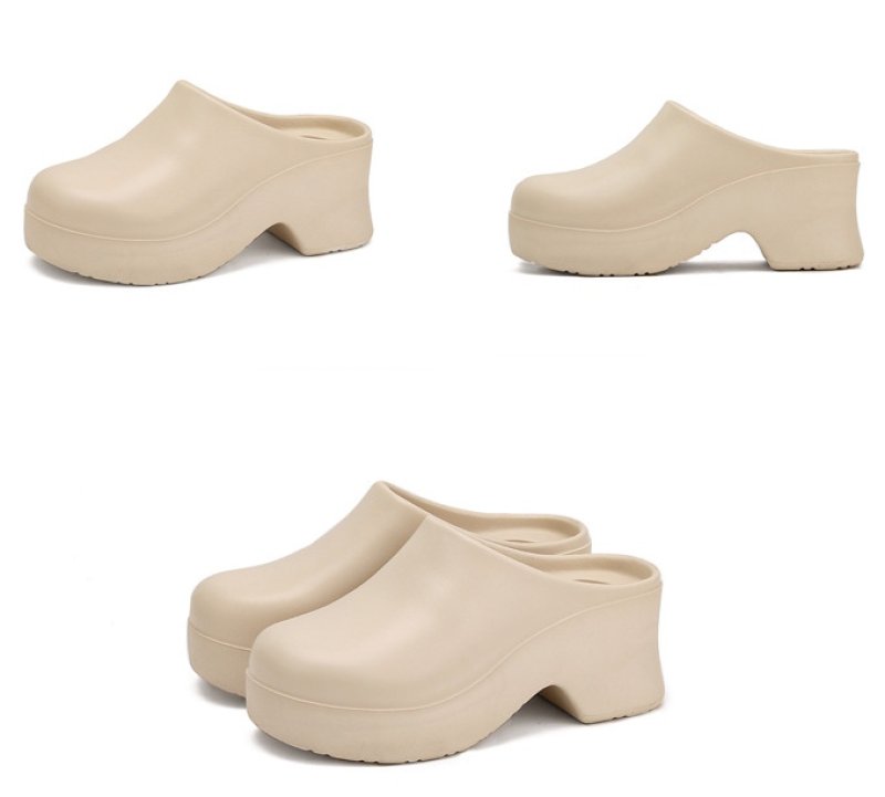 画像4: EVA Baotou Closed Toe Heel Mule Sandals Slippers 　EVAクローズドトゥヒールミュールパオトウサンダルスリッパ (4)