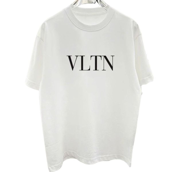 画像1: 25 Unisex VLTN Logo T-shirts VLTN ロゴ Tシャツ 男女兼用 ユニセックスサイズ (1)