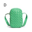 画像5: Braided Leather Mini Shoulder Crossbody Pochette Bag　レザー編み込みミニショルダークロスボディーポシェットバッグ (5)