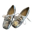 画像6: Women's Leather Personalized Color Matching Lace Up Square Head Mary Jane Sneaker Shoes　レザーパーソナライズカラーマッチングレースアップスクエアヘッドメリージェーンスニーカーシューズ (6)