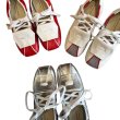 画像7: Women's Leather Personalized Color Matching Lace Up Square Head Mary Jane Sneaker Shoes　レザーパーソナライズカラーマッチングレースアップスクエアヘッドメリージェーンスニーカーシューズ (7)