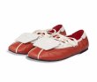 画像2: Women's Leather Personalized Color Matching Lace Up Square Head Mary Jane Sneaker Shoes　レザーパーソナライズカラーマッチングレースアップスクエアヘッドメリージェーンスニーカーシューズ (2)