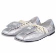 画像3: Women's Leather Personalized Color Matching Lace Up Square Head Mary Jane Sneaker Shoes　レザーパーソナライズカラーマッチングレースアップスクエアヘッドメリージェーンスニーカーシューズ (3)