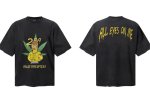 画像1: Unisex Wash ALL EYES ON ME  Homer Simpson Vintage Style  t-shirt　 男女兼用 ユニセックスシンプソンズホーマーシンプソンウォッシュヴィンテージスタイルプリントTシャツ (1)
