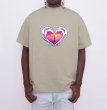 画像7: Unisex Dolphin heart and Eiffel Tower print t-shirt　 男女兼用 ユニセックスイルカハート＆エッフェル塔プリントTシャツ (7)