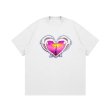 画像2: Unisex Dolphin heart and Eiffel Tower print t-shirt　 男女兼用 ユニセックスイルカハート＆エッフェル塔プリントTシャツ (2)