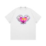 画像2: Unisex Dolphin heart and Eiffel Tower print t-shirt　 男女兼用 ユニセックスイルカハート＆エッフェル塔プリントTシャツ (2)