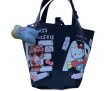 画像2: Hello Kitty Graphic Bucket Tote Shoulder Bag　 ハローキティグラフィックバケットレザートートショルダークロスボディーポシェットバッグ  (2)
