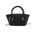 画像3: INTRECHART BRAIDED MINI TOTE SHOULDER BAG  編み込み ミニトートショルダーバッグ クラッチ かご 籠 バッグ (3)