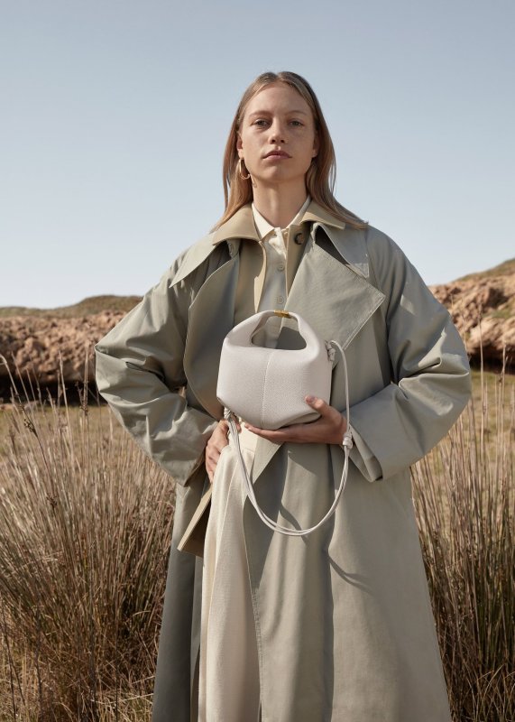 画像18: Dumpling Leather Crossbody Shoulder Pochette Bag　 ダンプリングレザークロスボディショルダーポシェットバッグ (18)