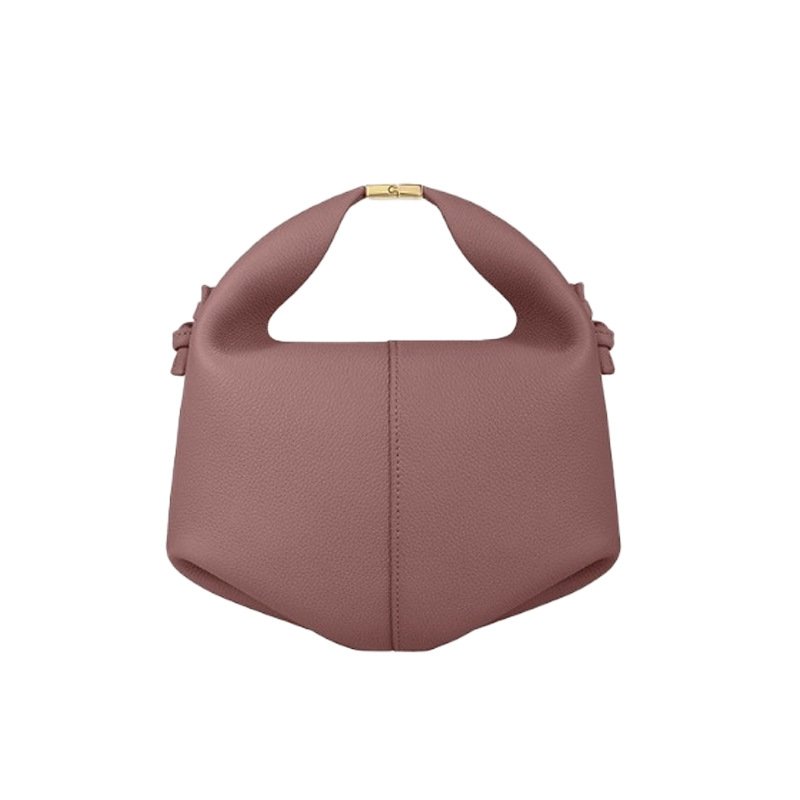 画像6: Dumpling Leather Crossbody Shoulder Pochette Bag　 ダンプリングレザークロスボディショルダーポシェットバッグ (6)
