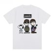 画像9: Unisex Oasis Band x Snoopy Band Vintage Style T-Shirt   即納オアシス ×スヌーピー ヴィンテージスタイル 古着風 ヴィンテージ風 プリント 半袖ラウンドネック Tシャツ ユニセックス 男女兼用 バンドT (9)