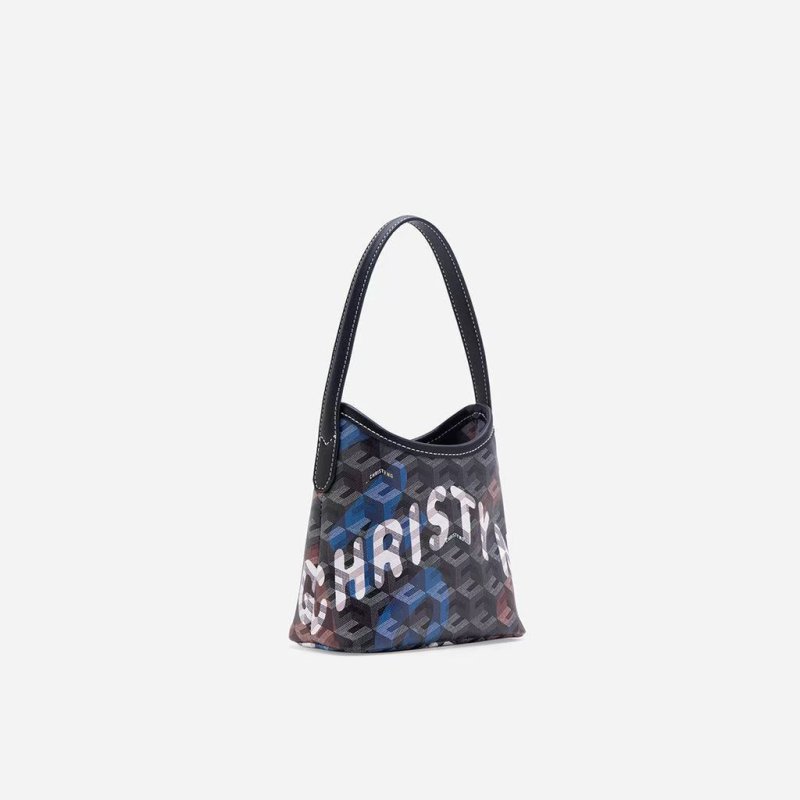 画像4: Graffiti Mini Bucket Tote Underarm Clutch Bag　 グラフィティミニバケットトートアンダーアームクラッチバッグ (4)