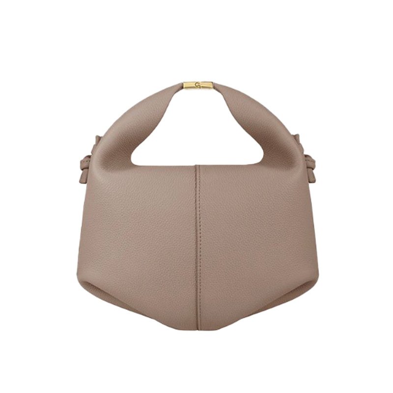 画像3: Dumpling Leather Crossbody Shoulder Pochette Bag　 ダンプリングレザークロスボディショルダーポシェットバッグ (3)