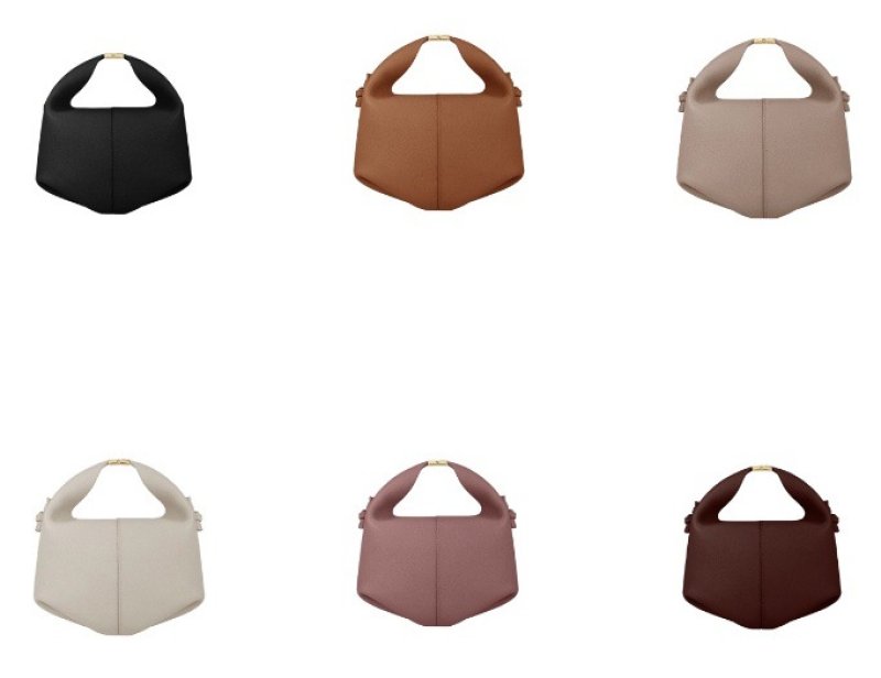 画像21: Dumpling Leather Crossbody Shoulder Pochette Bag　 ダンプリングレザークロスボディショルダーポシェットバッグ (21)