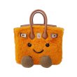 画像3: BK Smile Fur Tote Bag BK S スマイル ファー モコモコ トート ぬいぐるみ バッグ (3)